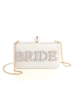 Bride Pearl Clutch