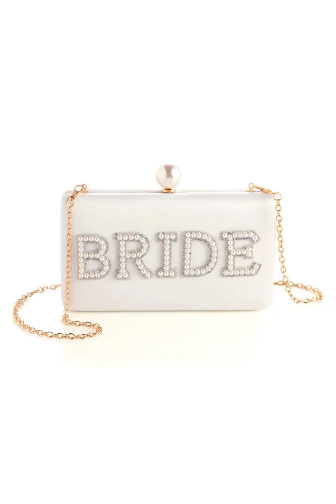 Bride Pearl Clutch