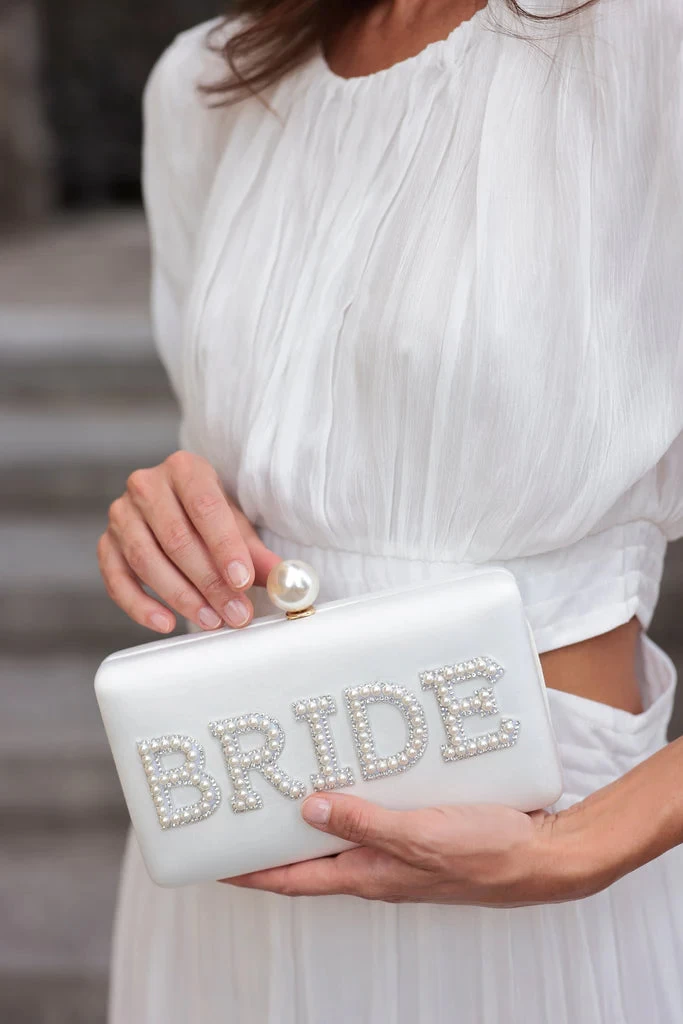 Bride Pearl Clutch - Image 2