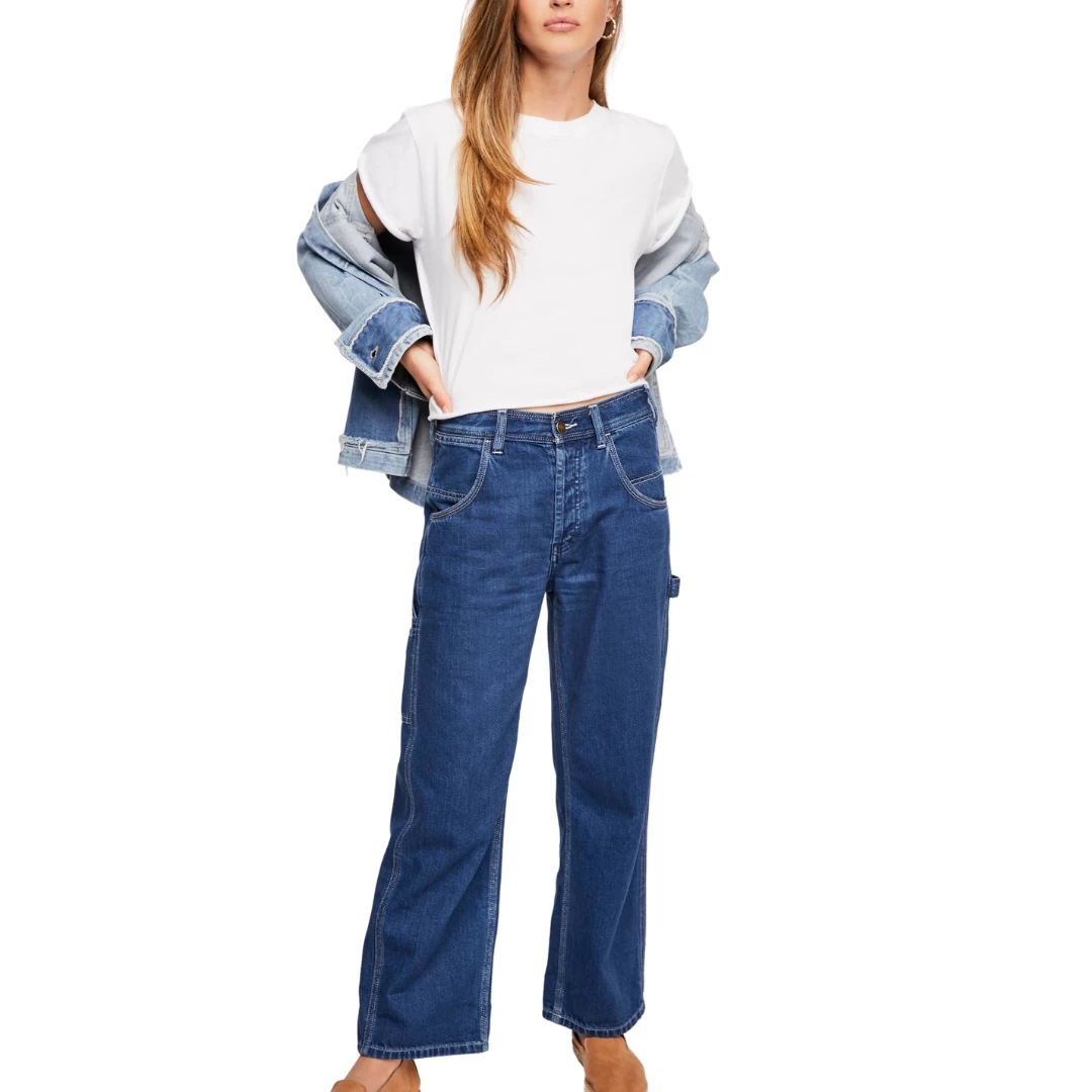 FREE PEOPLE The Perfect Tee In White - Image 5