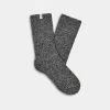 Darcy Cozy Socks In Charcoal