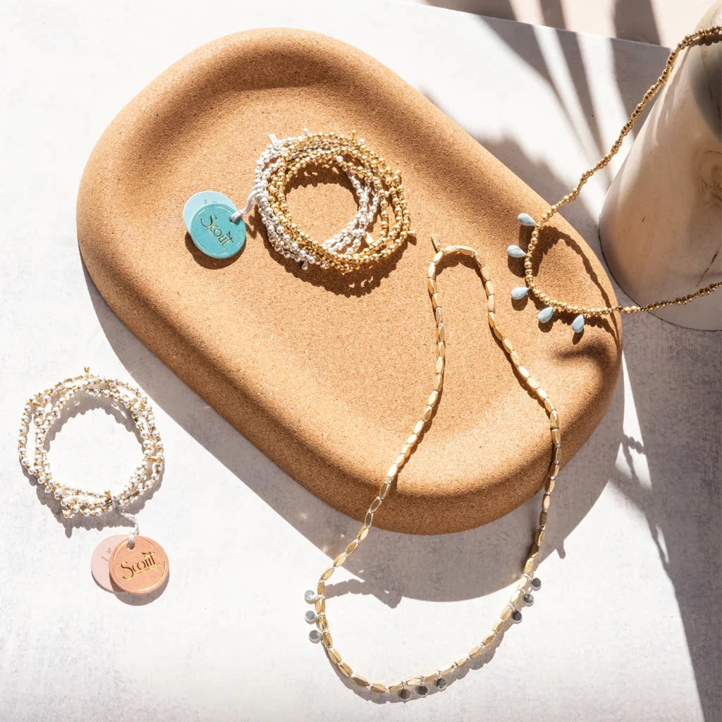 Metal Wrap Bracelet- Turquoise - Image 8