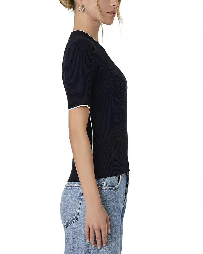French Connection Mozza Short Sleeve Jumper - Image 3