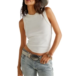 FREE PEOPLE Kate Tee In Ivory