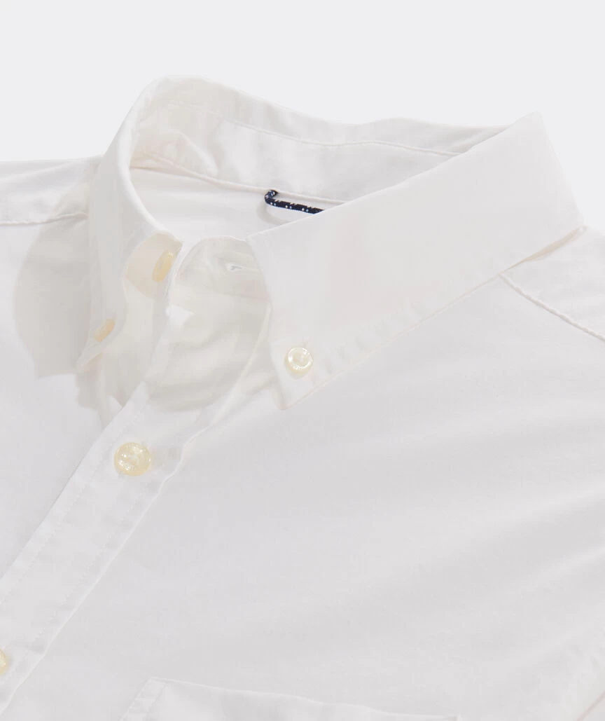 Vineyard Vines Solid On-The-Go Brr Shirt - Image 3