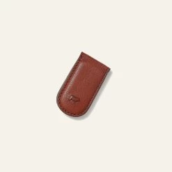 Classic Money Clip In Cognac