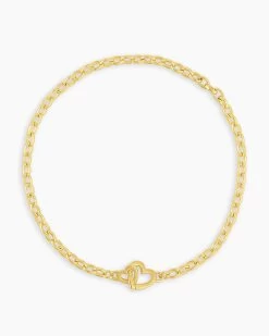 Parker Heart Gold Mini Bracelet