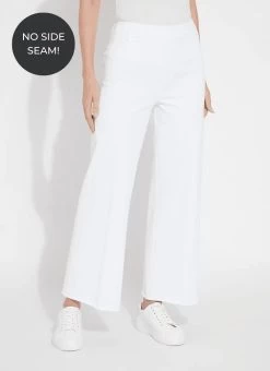 Erin High Waist Wide Leg Denim In White