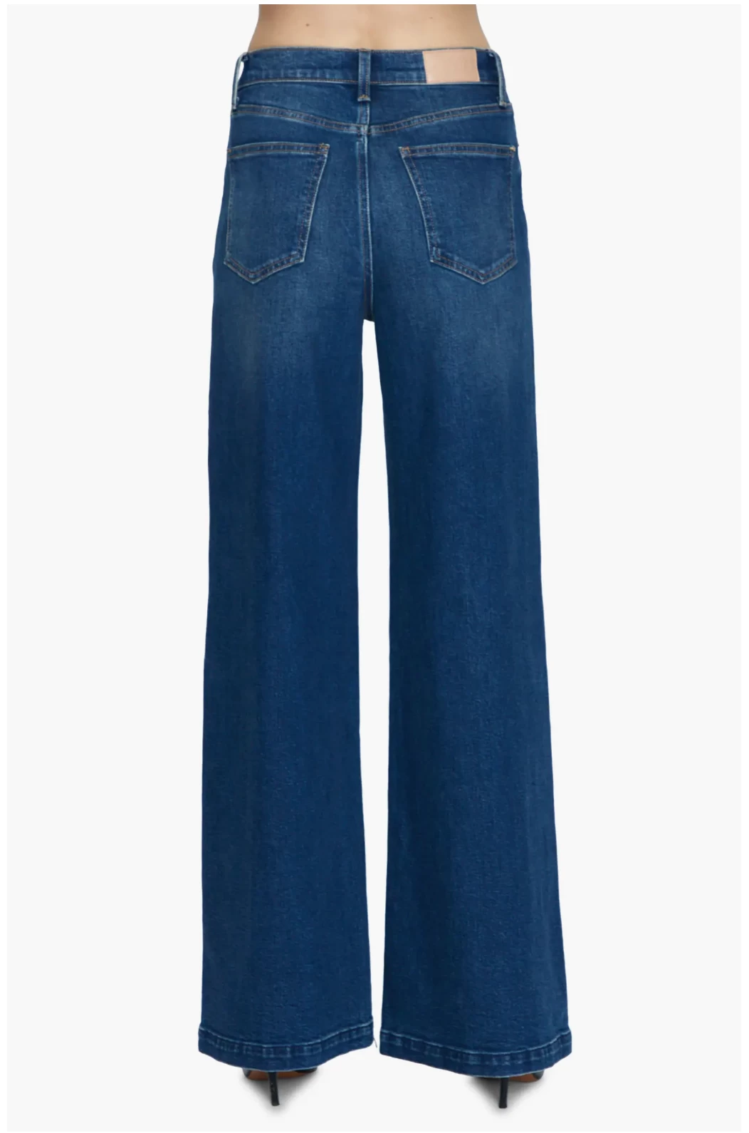 Lana High Rise Ultra Wide Leg In Mixer - Image 6