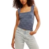 FREE PEOPLE Love Letter Cami In Indigo Pura