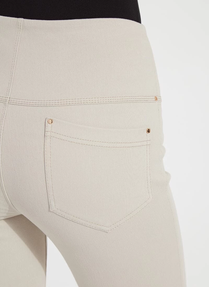 Baby Bootcut Denim In Neutrals - Image 4