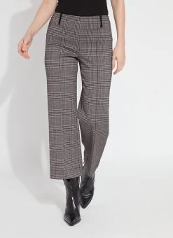 Livia Crop Pant In Boston Glen Plaid