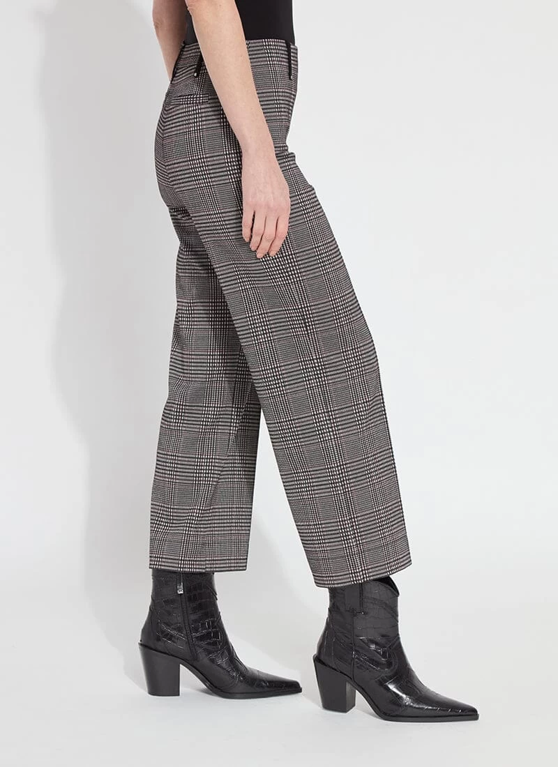 Livia Crop Pant In Boston Glen Plaid - Image 2