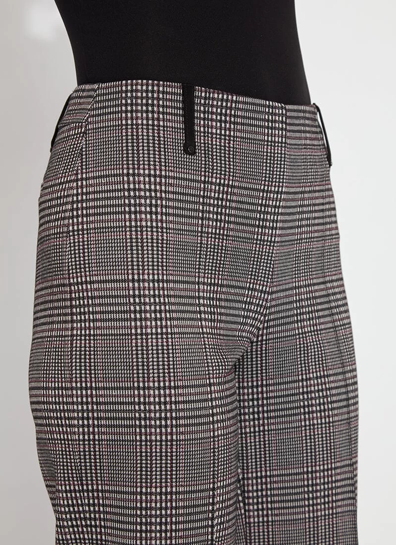 Livia Crop Pant In Boston Glen Plaid - Image 3