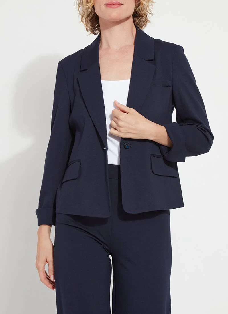 Raya Blazer In Navy