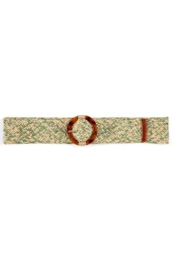 Camille Belt In Green