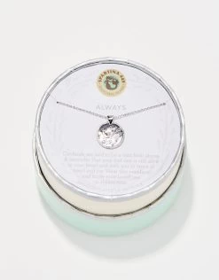 Cardinal Necklace In Silver