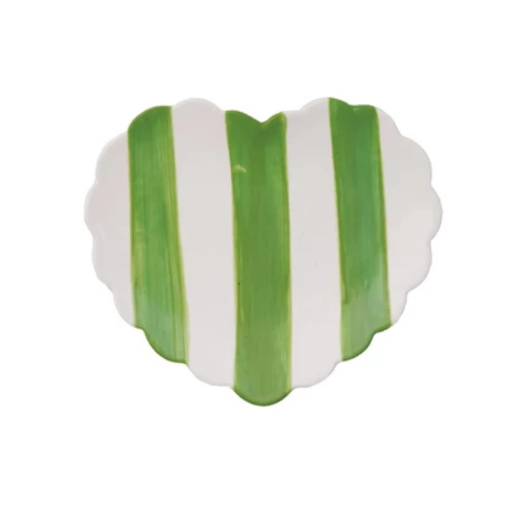 Striped Heart Dish - Image 5