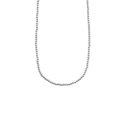 Beaded Stretch Wrap In Silver