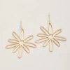 Gold Happy Daisy Earrings