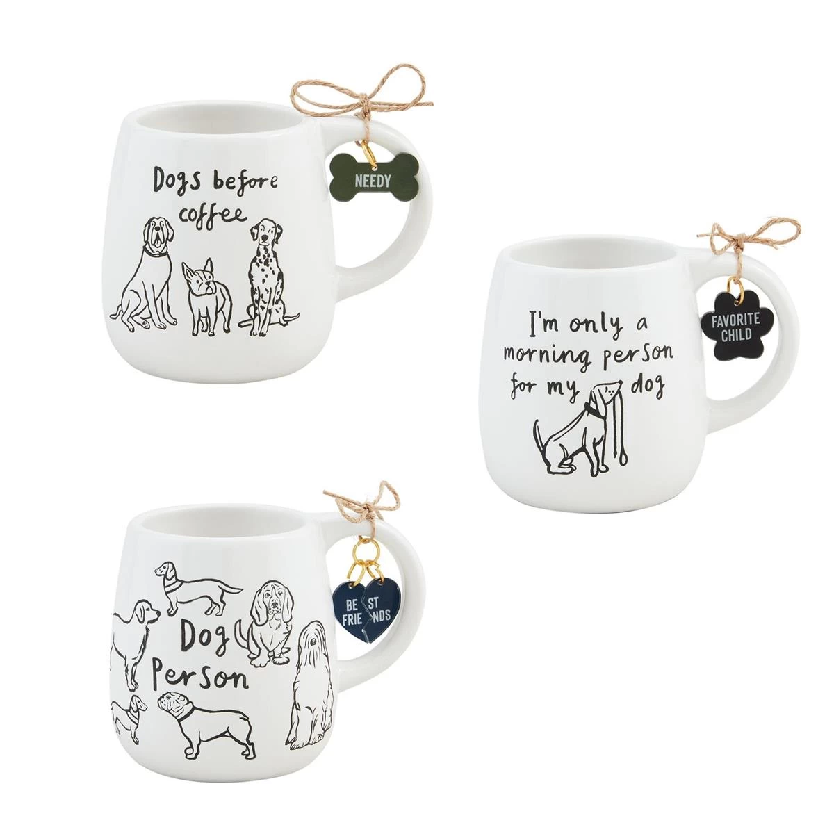 Collar Charm Dog Mug