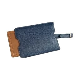 Navy Luggage Tag