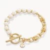 Hourglass Pearl Bracelet
