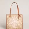 Straw Pineapple Tote