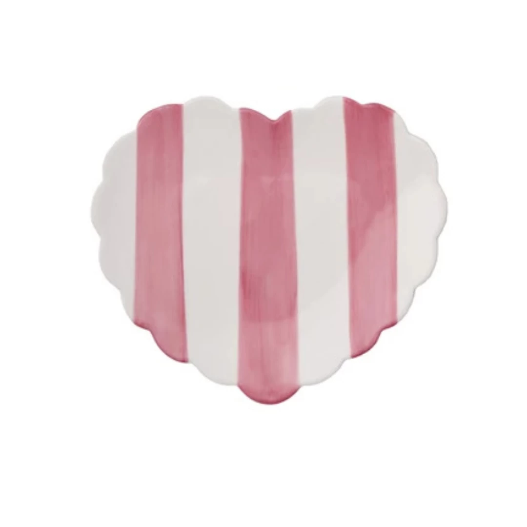 Striped Heart Dish - Image 6