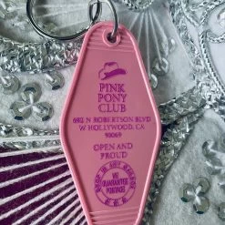 Pink Pony Club Motel Key Fob