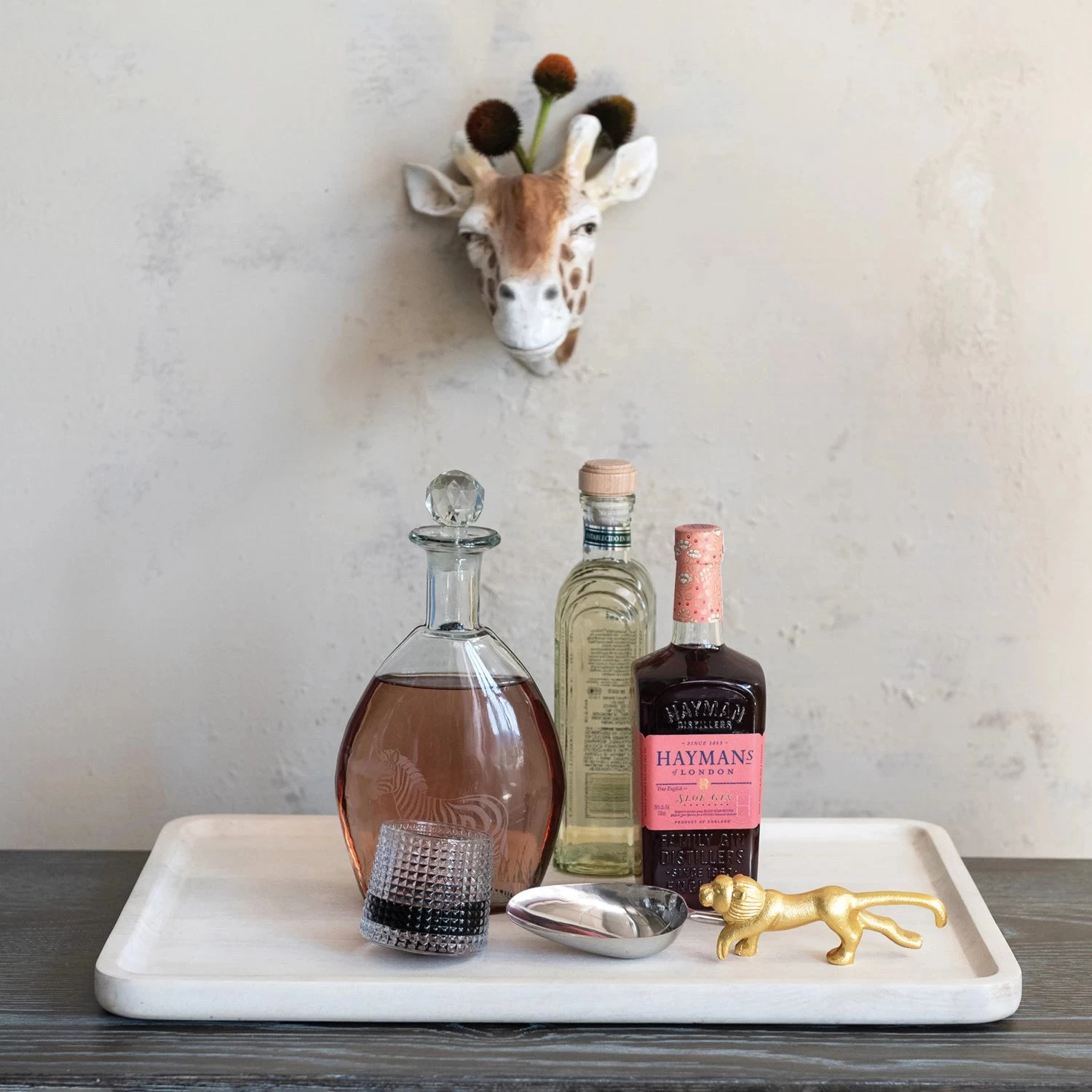 4 Oz. Embossed Spinning Whiskey Drinking Glass - Image 2