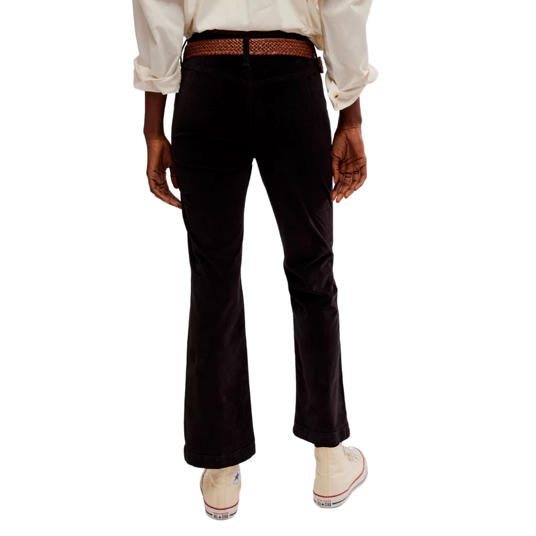 FREE PEOPLE High Time Kick Flare In Black - Image 3