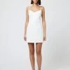 French Connection Whisper Foldover Mini Dress