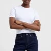 French Connection Rallie Cotton Crew Tee In White