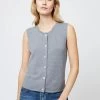 French Connection Grey Cosysoft Sweater Vest