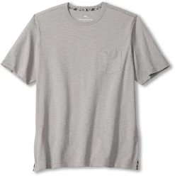 Tommy Bahama Bali Beach Short Sleeve Crew In Ultimate Grey