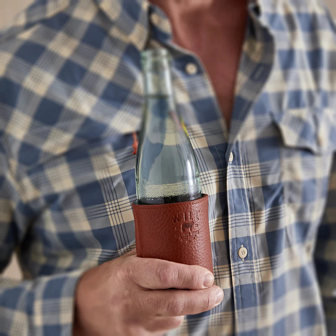 Leather Can & Bottle Holder - Image 2