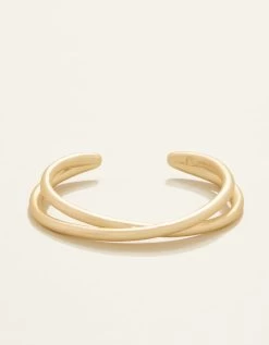 Gold Windind Oak Cuff