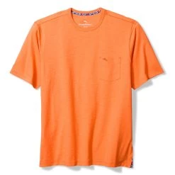 Tommy Bahama Bali Beach Crew T-Shirt In Peach Melt