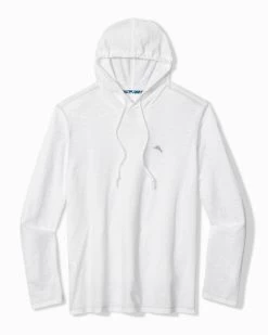 Tommy Bahama Bali Beach Long-Sleeve Hoodie In White