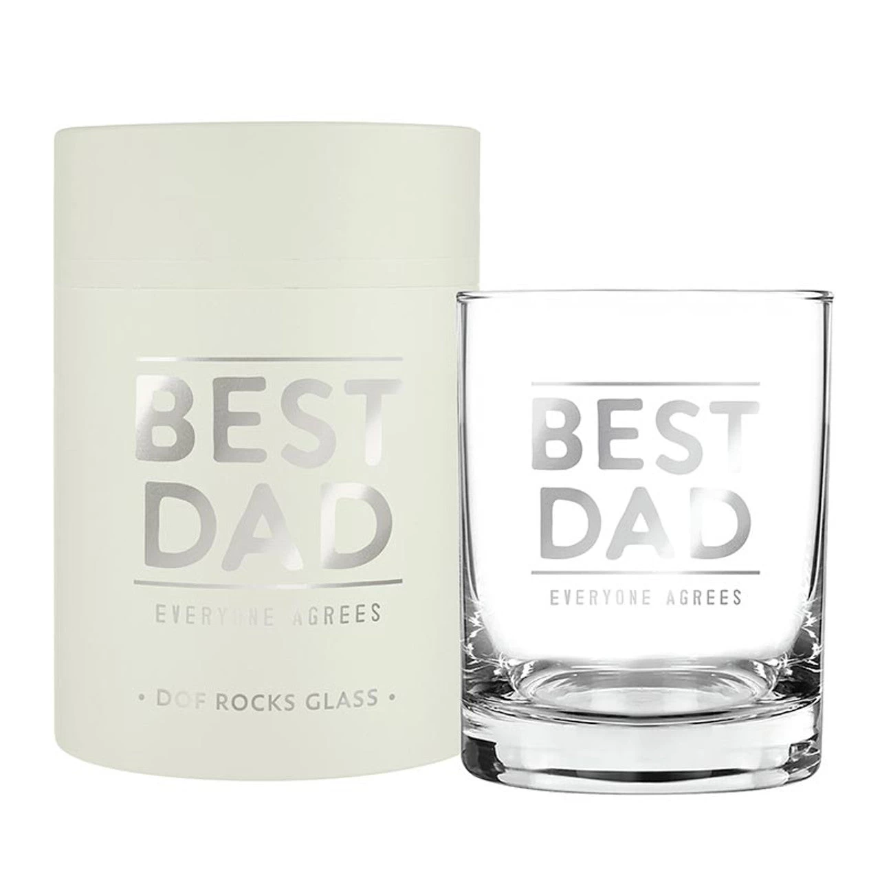 Best Dad Old Fashion Glass