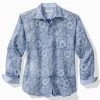 Tommy Bahama Blue Seas Medallion Linen Shirt