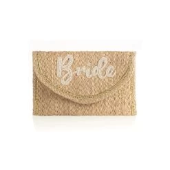 "Bride" Clutch In Natural
