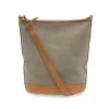 Bucket Canvas Bag In Khaki