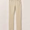 Carmel Sateen 5-Pocket Pants In Stone
