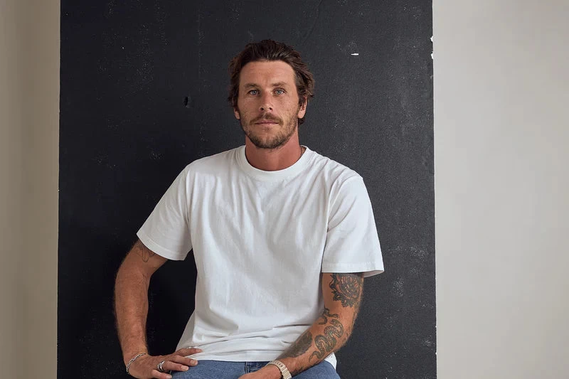 Rhythm Classic Vintage Tee In White - Image 4