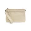 Cream Oakley Whipstitch Wristlet