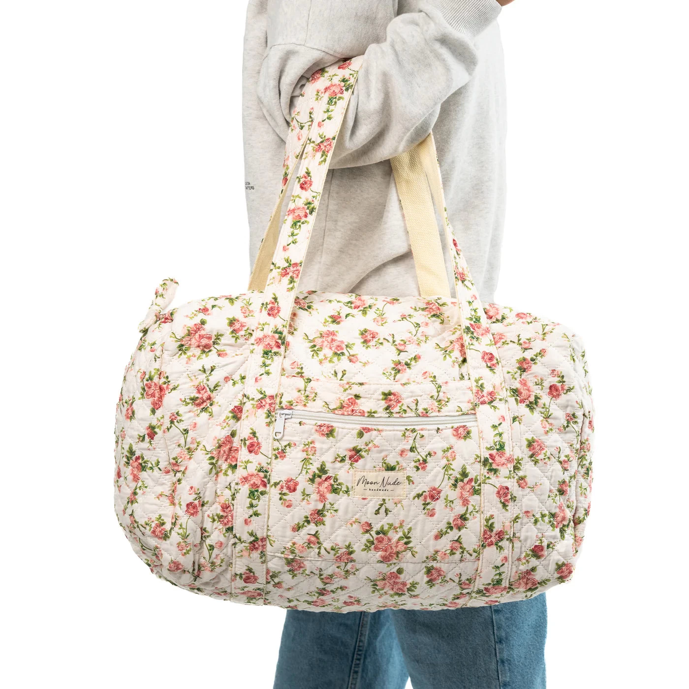 Large Duffel Bag- Roze - Image 2