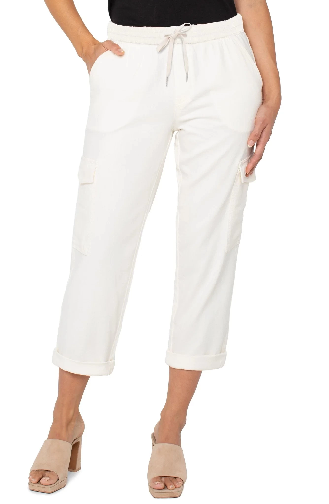 Drawstring Rascal Cargo Pocket In Whipped Cream