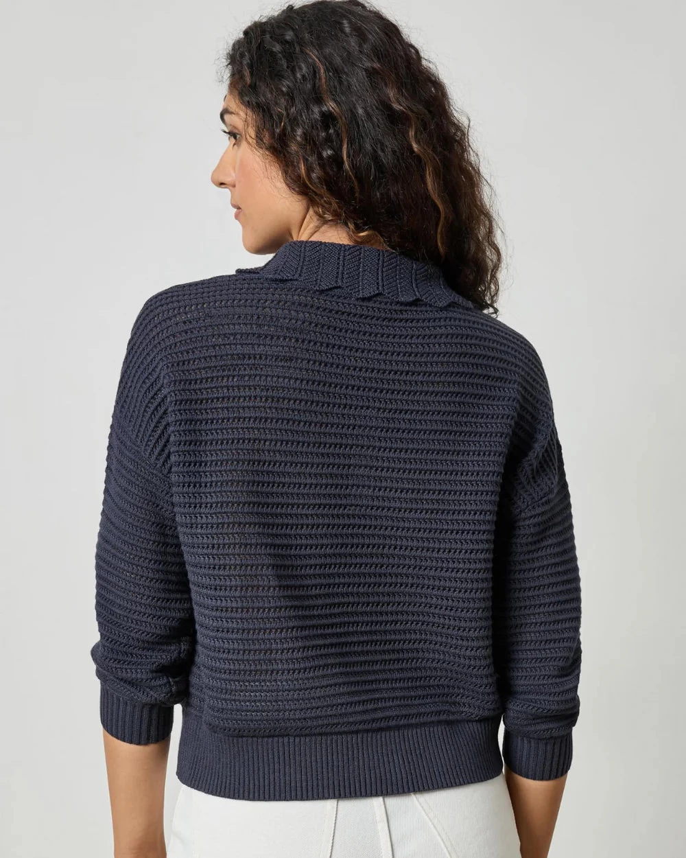 Scalloped Collar Sweater - Image 2